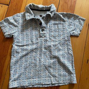 Tea Collection 100% Cotton Collared Shirt
